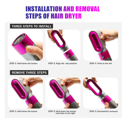 Hot wrap 5 in 1 Hair Dryer